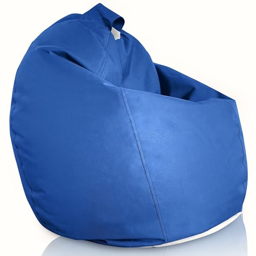 Aiire Modern Outdoor Bean Bag – Giant Pear Bean Bag XXL without Filling Included for Terrace or Garden – Bean Bag Chair Living Room or Youth Room Deco