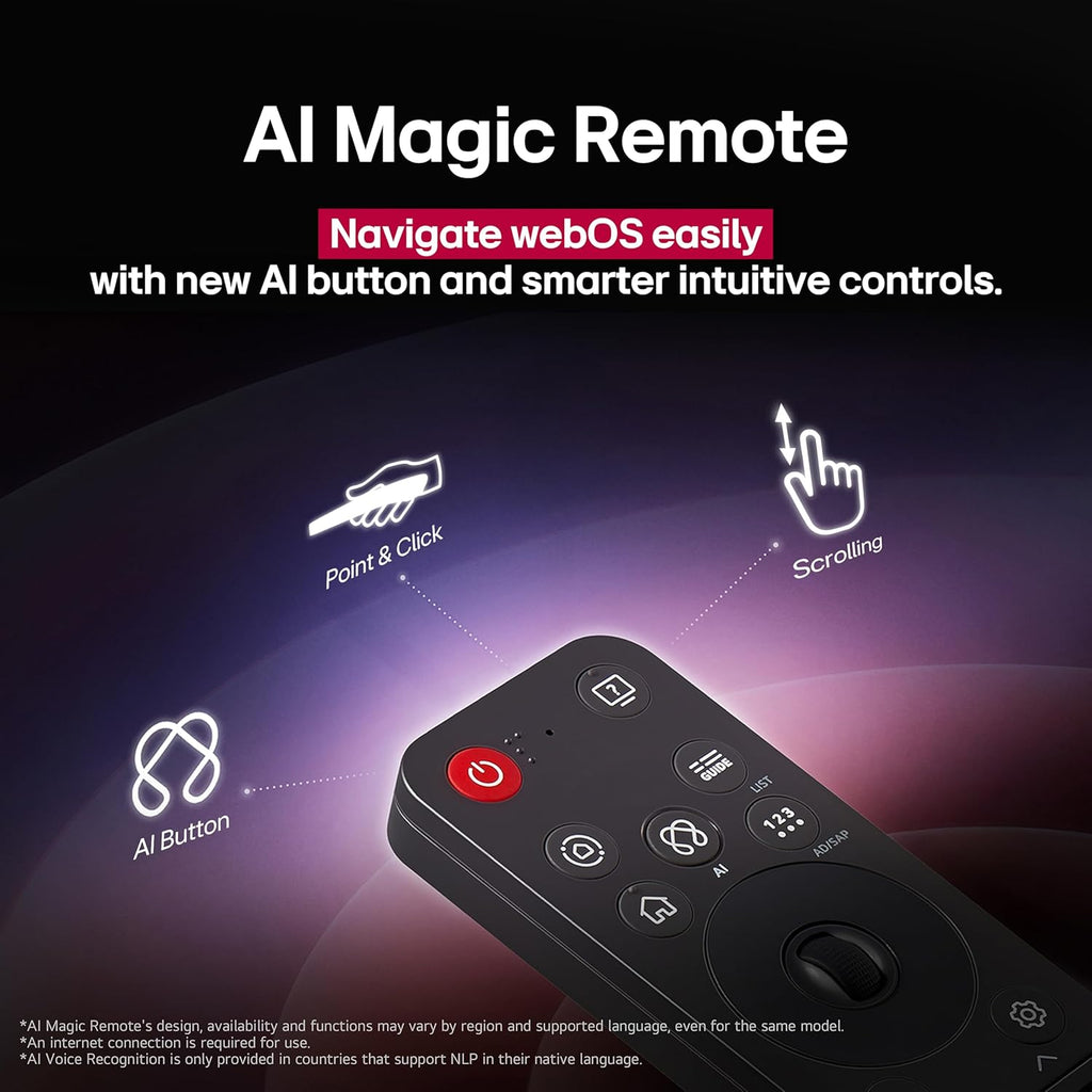 LG 83-Inch Class OLED evo AI 4K C5 Series Smart TV w/Dolby Atmos, Dolby Vision, HDR10, AI Super Upscaling 4K, Filmmaker Mode, Wow Orchestra, Alexa Bui