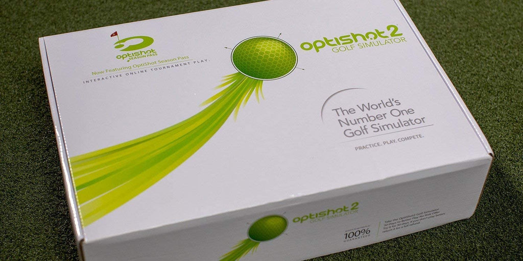 GolfBaysUK Optishot 2 Golf Simulator Bundle – You Get Deep Golf Enclosure, 1.5M X 1.5M Golf Mat, Optishot2 Golf Simulator - For Home - Train from Home