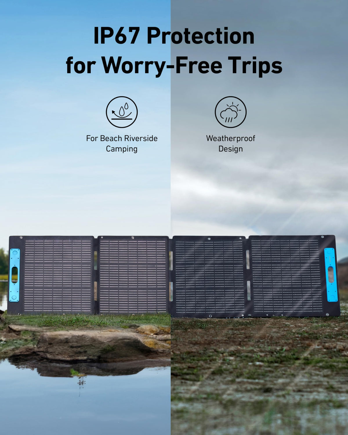 Anker SOLIX C1000 Portable Power Station with 200W Solar Panel, 1800W Solar Generator, LFP (LiFePO4) Battery, 4 AC Outlets, Up to 2400W for Home, Powe