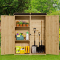 Outdoor Storage Shed, Lofka Outdoor Storage Cabinet with Waterproof Roof and 2 Removable Shelves Garden Shed for Backyard, Patio, Lawn - Walmart.com