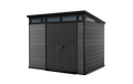 Keter Cortina 9×7 Storage Shed – Graphite