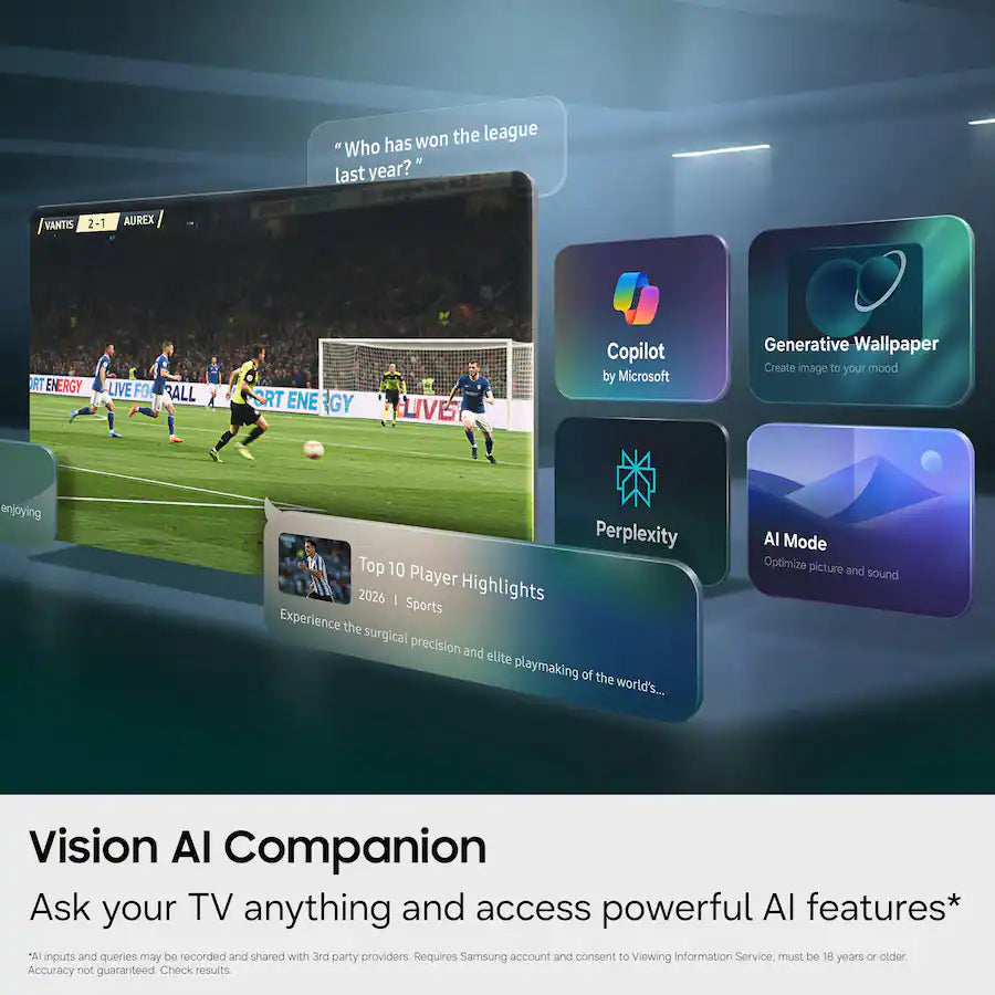 Samsung - 85" Class M70H Series Mini LED 4K UHD SamsungVision AI Smart Tizen TV (2026)